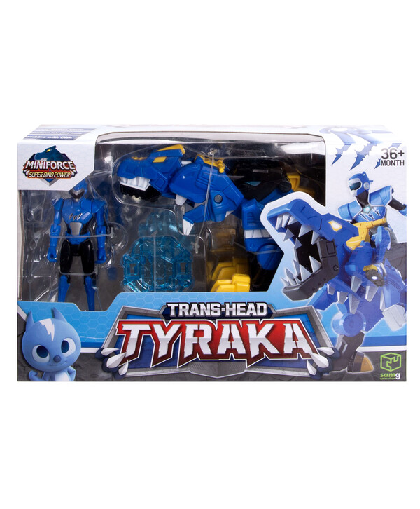 фото Динозавр - трансформер турака с фигуркой вольта miniforce