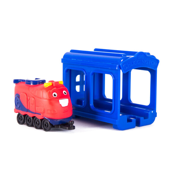Chuggington Набор паровозик Джекман с гаражом