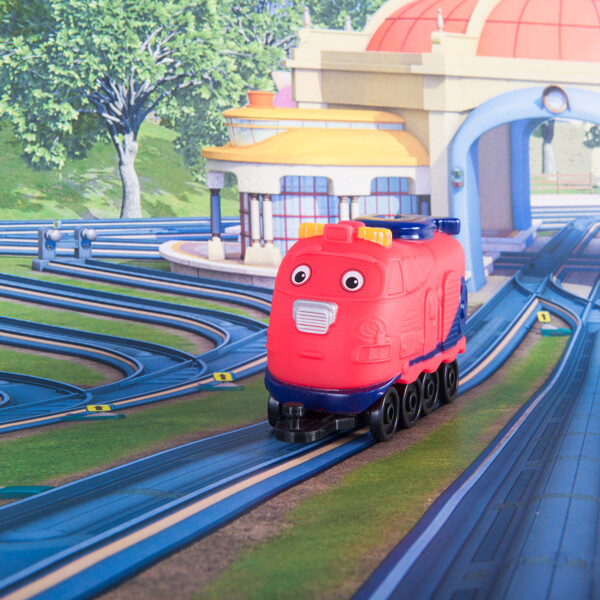 Chuggington Набор паровозик Джекман с гаражом