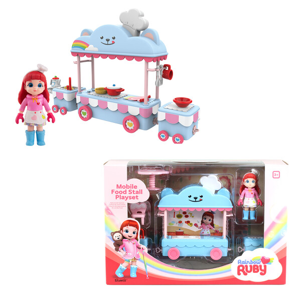 фото Игровой набор кафе на колёсах rainbow ruby