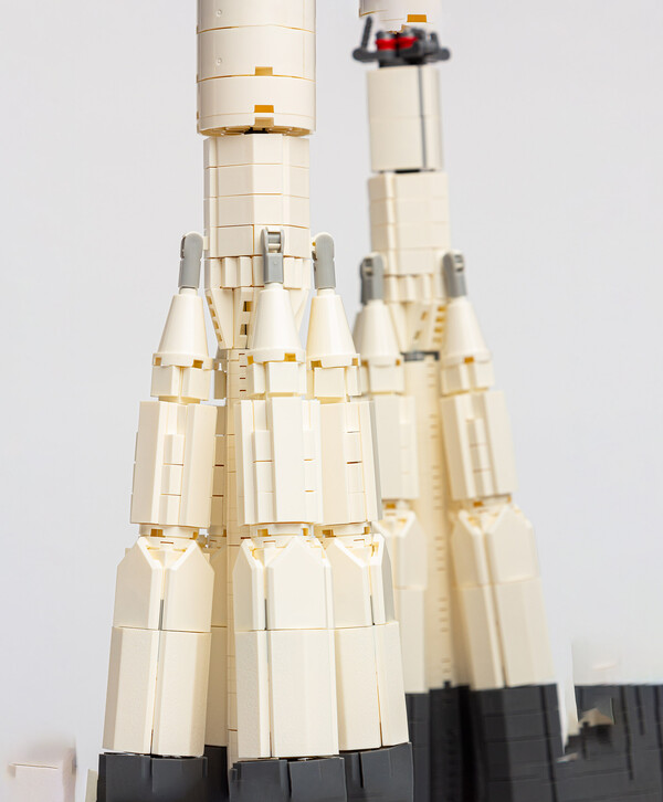 фото Конструктор роскосмос ракета-носитель "союз 2.1",