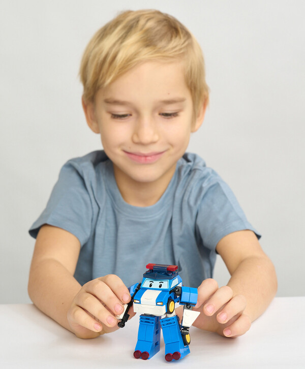 фото Конструктор-трансформер поли, "робокар поли" robocar poli