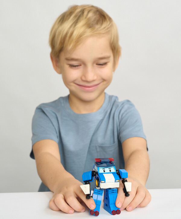 фото Конструктор-трансформер поли, "робокар поли" robocar poli