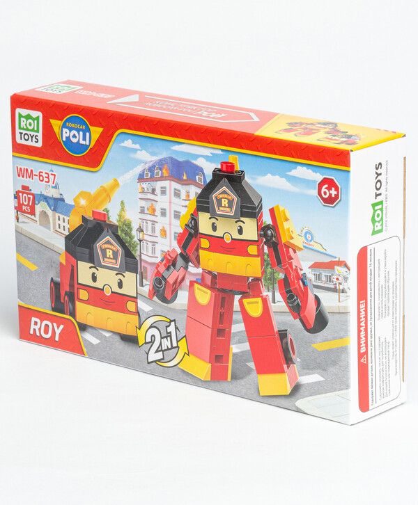 фото Конструктор-трансформер рой, "робокар поли" robocar poli