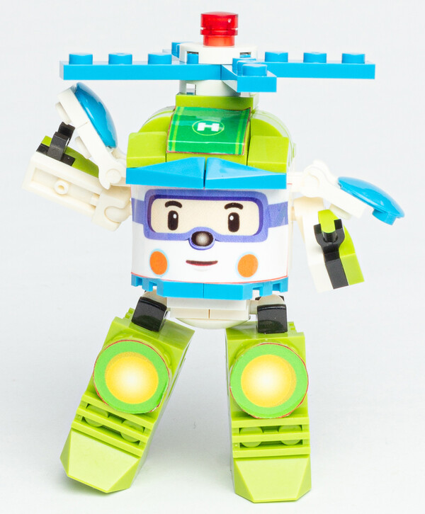 фото Конструктор-трансформер хэйли, "робокар поли" robocar poli