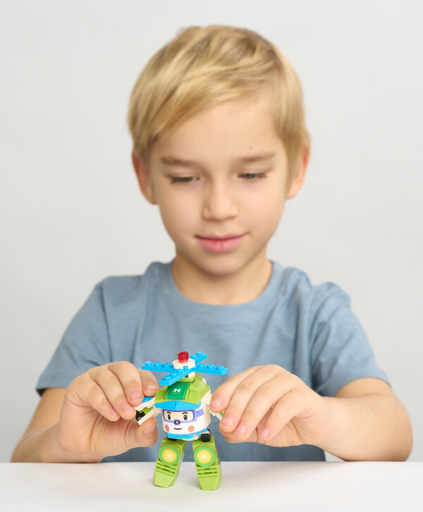 фото Конструктор-трансформер хэйли, "робокар поли" robocar poli