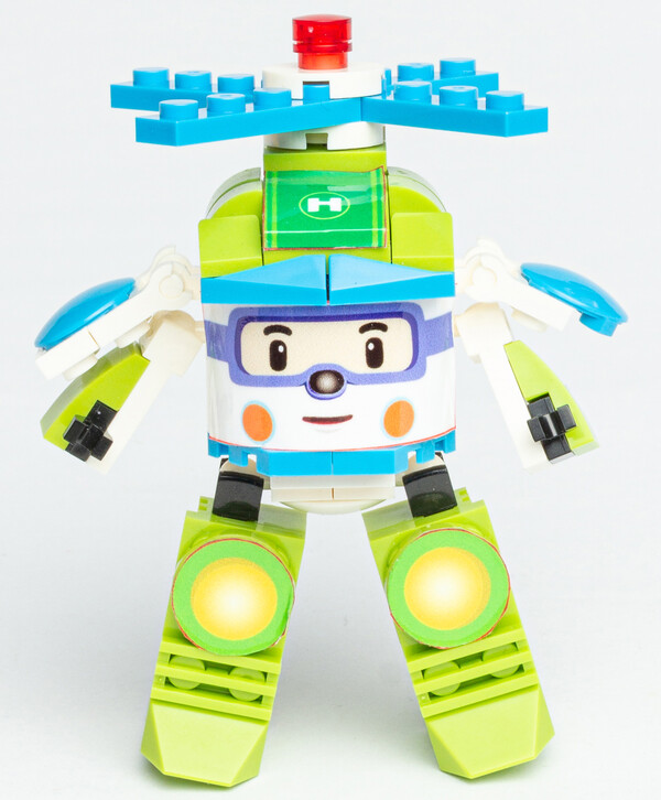 фото Конструктор-трансформер хэйли, "робокар поли" robocar poli