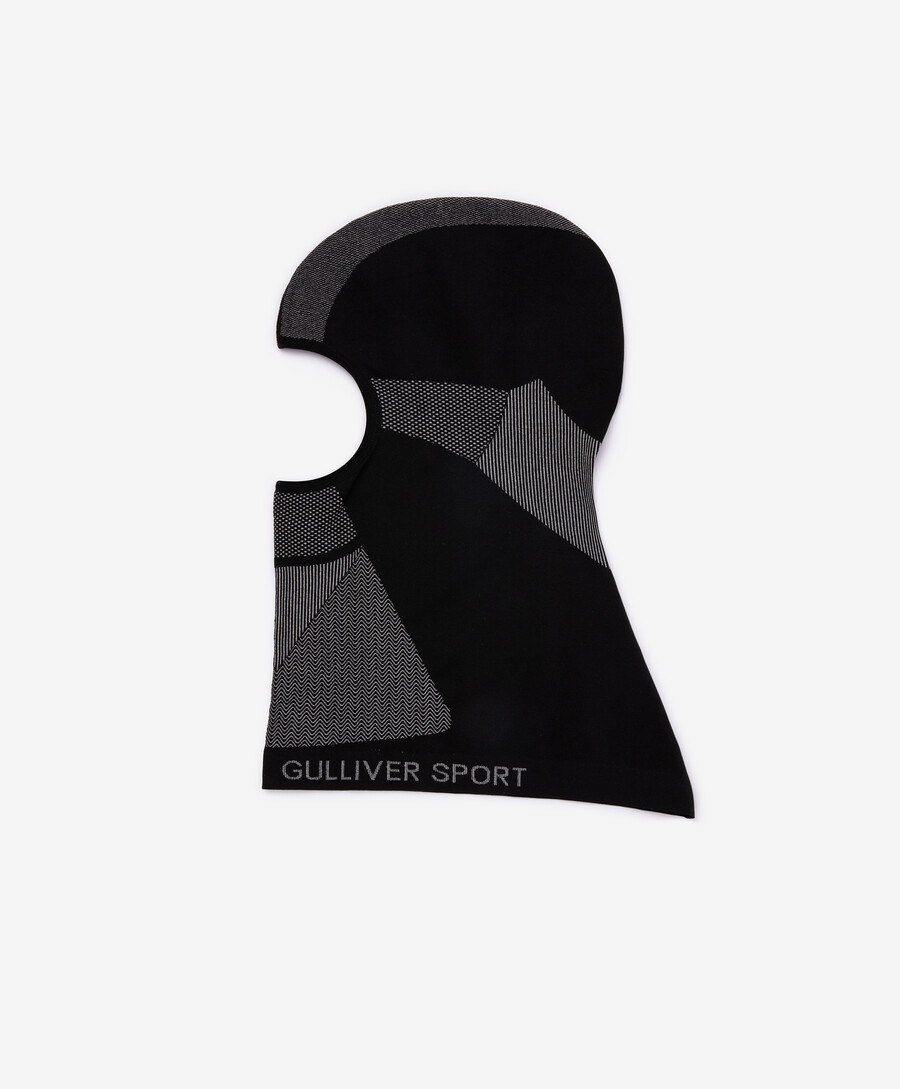Шлем для девочки черный Gulliver