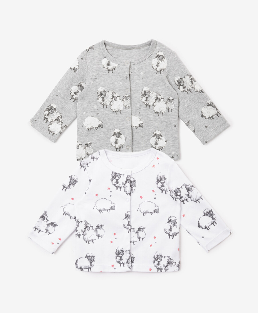Кофта с длинным рукавом для девочки комплект из 2-х штук мультицвет GulliverBaby Gulliver