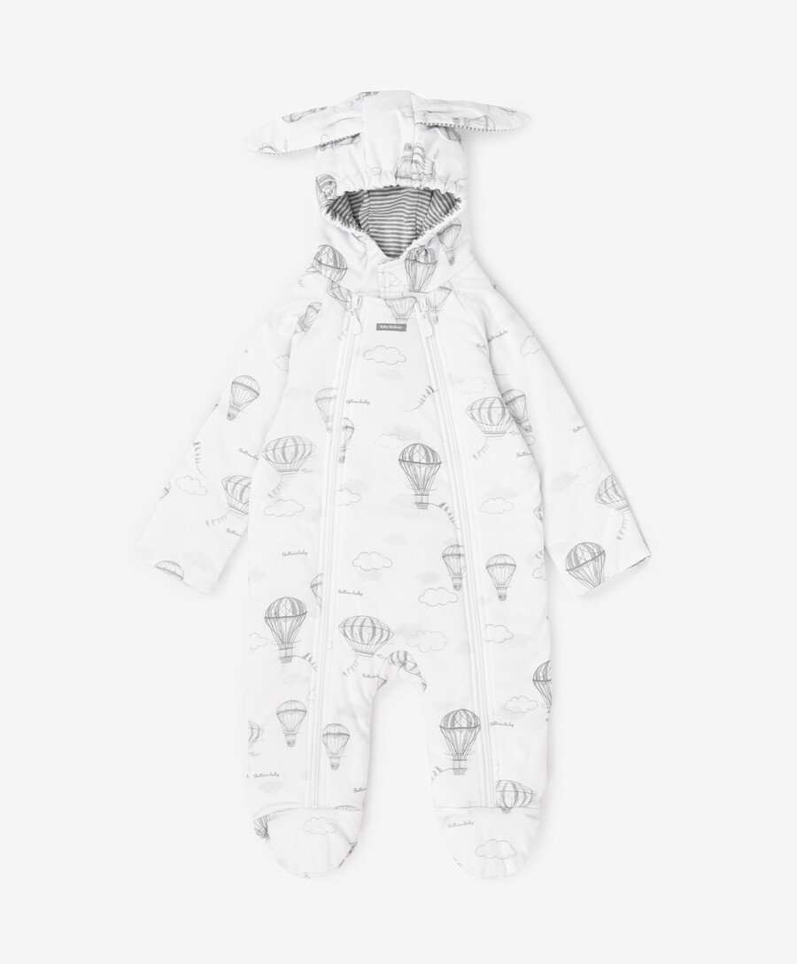 Комбинезон для мальчика трикотажный утепленный с рисунком Baby Gulliver