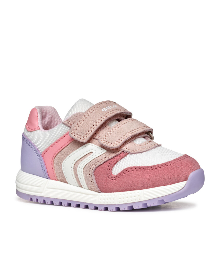 Кроссовки детские из замши Geox Alben