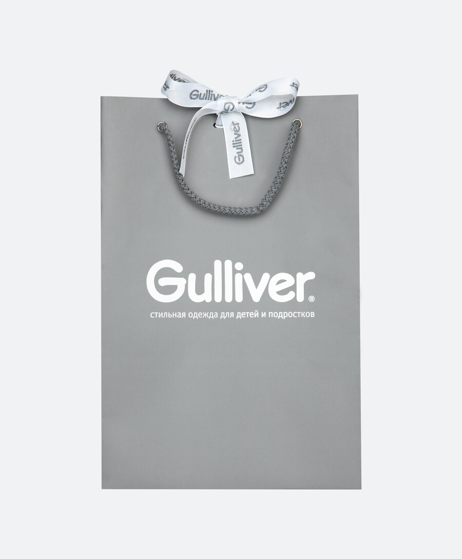 Пакет подарочный маленький 20х30х10 см Gulliver